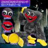 Плюшевая игрушка Huggy Waggy, рождественская мягкая страшная и смешная кукла ужасов, подарок, манга, Poppy Hug, игра, украшение на Хэллоуин, время для игр, рождественский подарок 40 см (Серый)