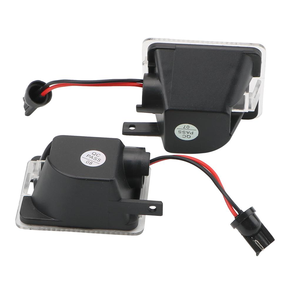 Для Ford Focus 3 Kuga 2 Mondeo 4 2007-2014 C-max 2 Escape LED под боковым зеркалом заднего вида, приветственный свет в двери автомобиля