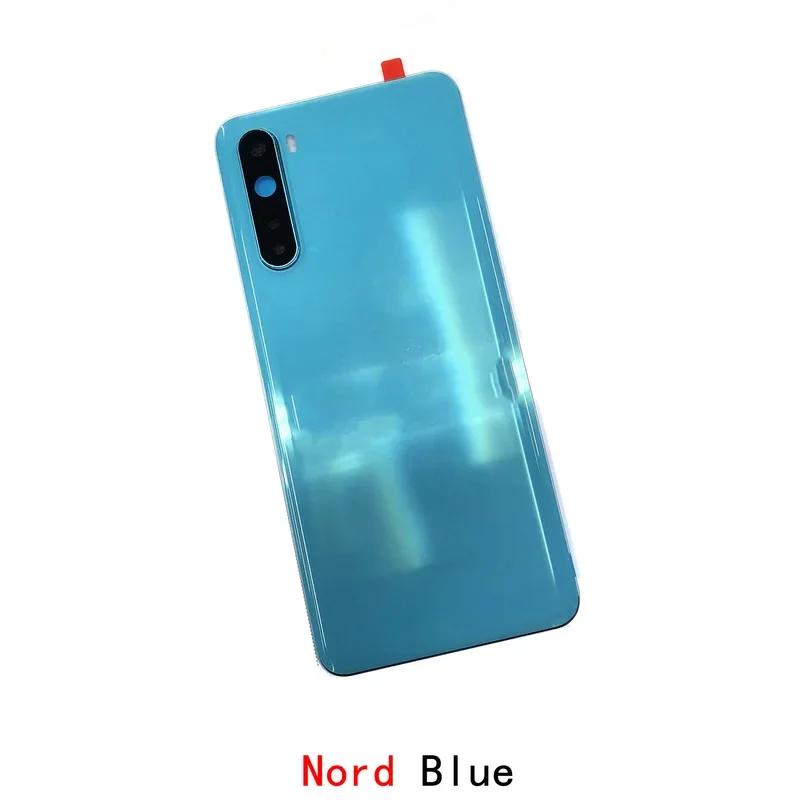 Для Oneplus 9 9Pro 1 9R 9R Nord 5G Задняя крышка корпуса аккумулятора Задний чехол Замена с объективом камеры