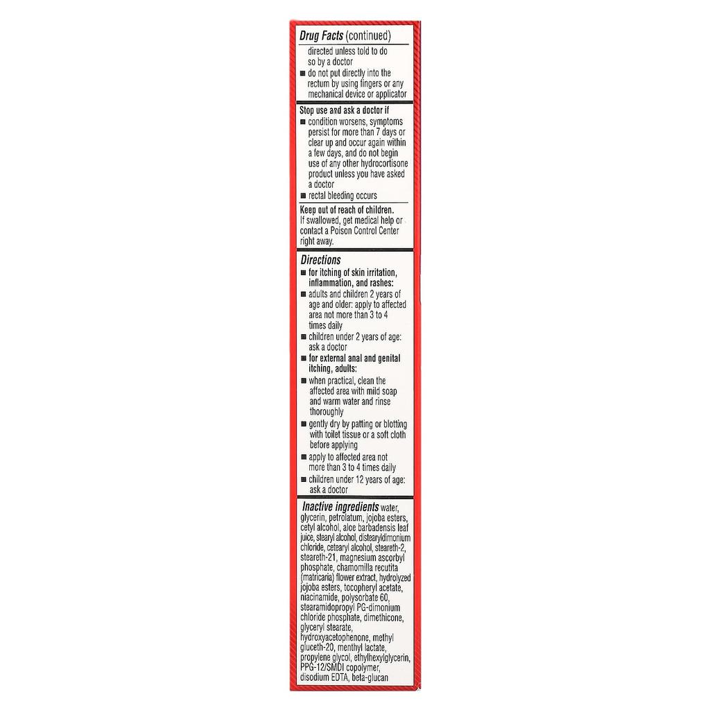 Cortizone 10, Максимальная сила, Интенсивный увлажняющий крем, 1 унция (28 г)