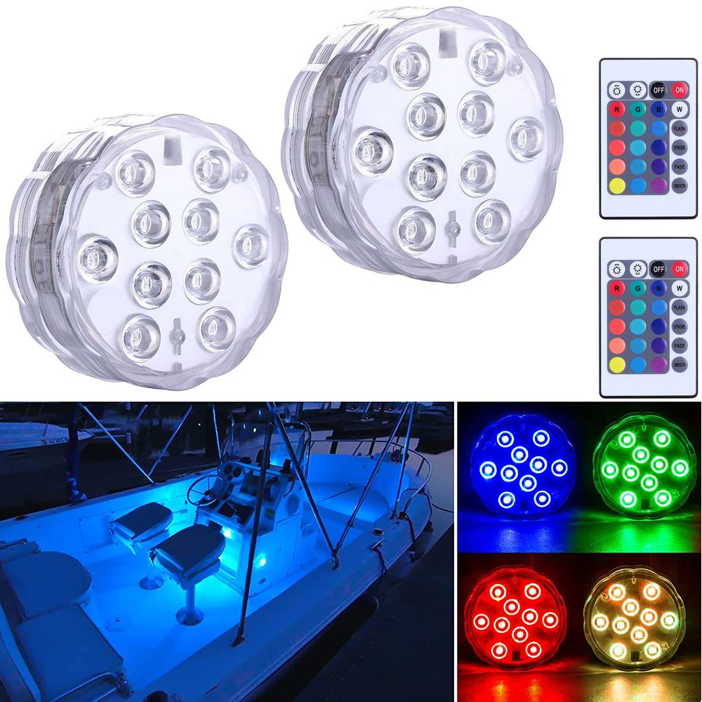 Ship Atmosphere Lamp 16 Different Static Modes Fishing Night Lights Waterproof