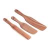 3Pcs Set Wooden Spurtles Set Slotted Spatula Kitchen Utensil for Stirring Mixing