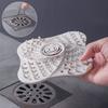 Bouchon de drain douche - AIMOONSA - Lot 2 - Silicone PVC - 13 x 13 cm - Ventouse anti-cheveux