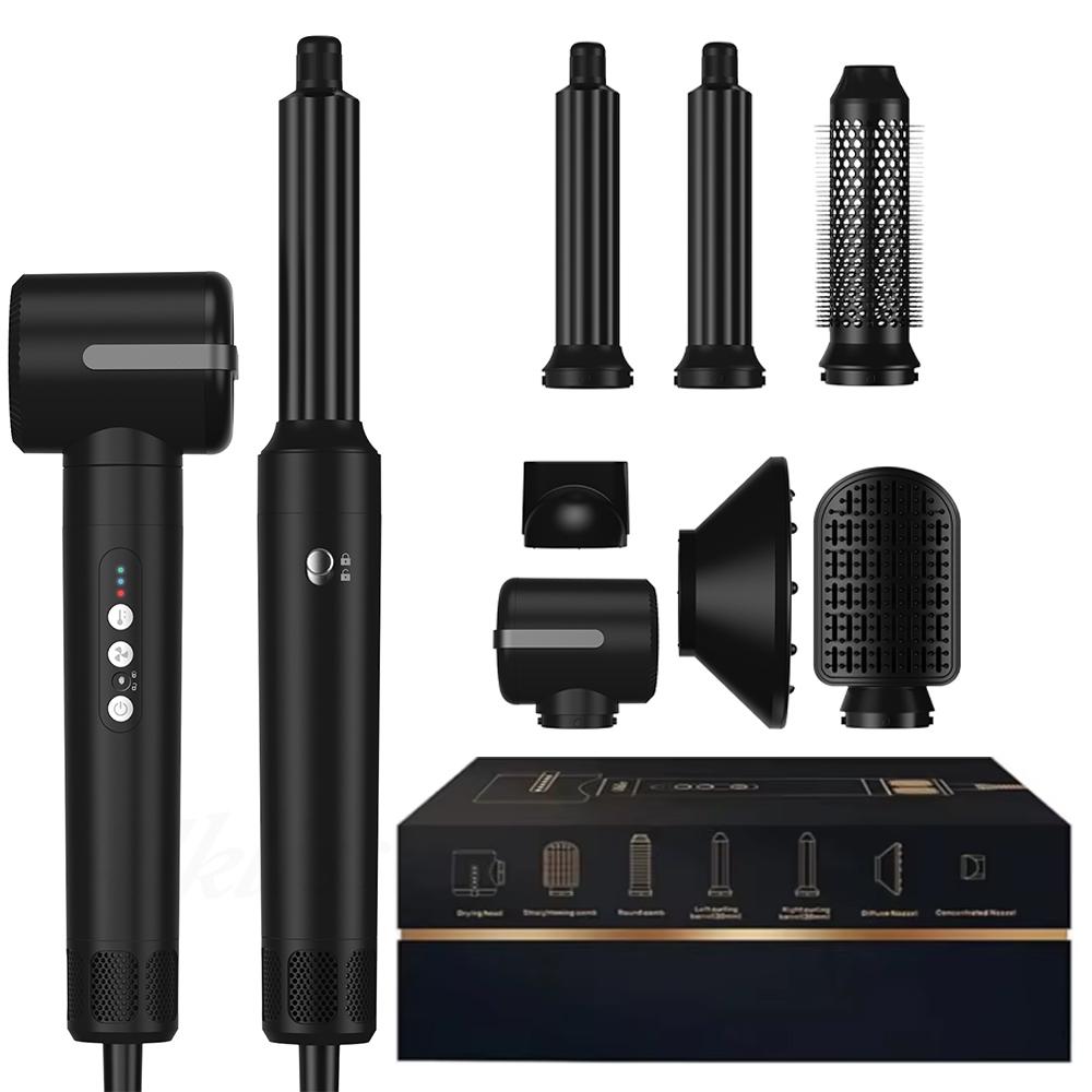 In Stock 7 in 1 Hair Dryer Brush Multi Styler Electric High Speed Hot Air Brush