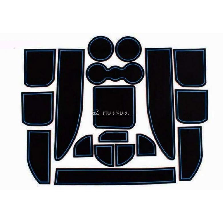 Накладка для внутренних ворот, противоскользящая накладка для чашки, аксессуар для украшения интерьера, чехол для стайлинга автомобиля для Land Rover Discovery 4 с логотипом