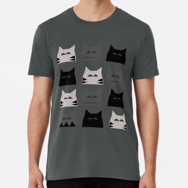 Whimsy Fun Cats S to 5XL Made in the AU/USA T-Shirt Mens Womens Tees Top