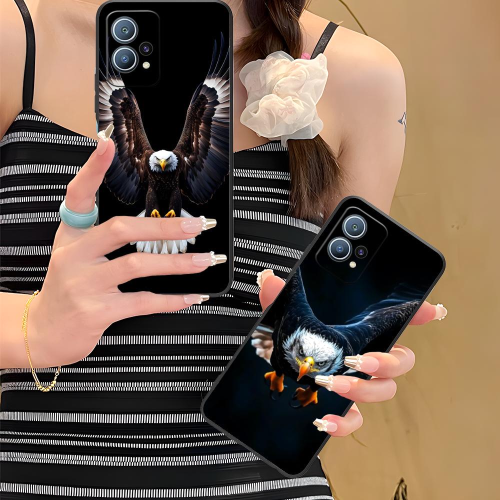 Чехол для мобильного телефона с изображением белоголового орла для Huawei P60 P50 P40 P30 P20 P10 P9 P8 Pro Lite Plus Цветная печать Защитный Красивый