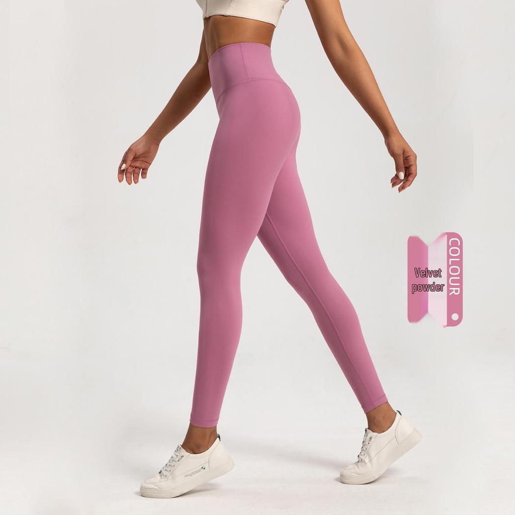 Женские леггинсы для йоги с высокой талией и плюшевой подкладкой - Теплые, с эффектом подтяжки бедер, плотные, эластичные леггинсы для фитнеса осенью/зимой