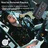 Lekato Portable Guitar Amp Headphone Amplifier W/distortion Fx-Rechargeable Mini Speaker for Travel,recording & Silent Practice