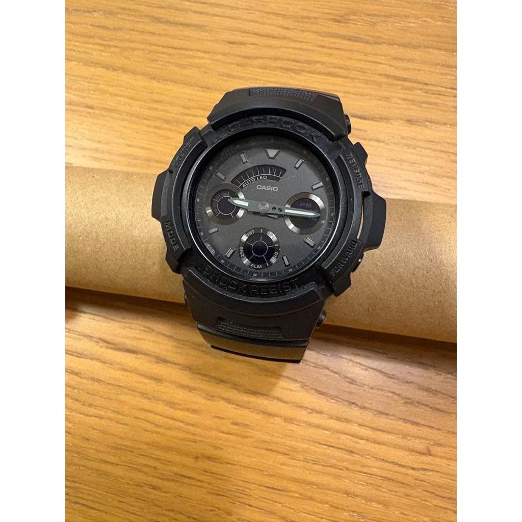 Подержанные черные часы CASIO G-SHOCK