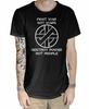 Футболка Crass Fight War Not War - Панк Хардкор Анархист Символ Анархии Унисекс Футболка