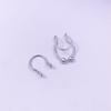 Fake Horseshoe Ring, Holeless Titanium Steel Nose Nail, Nose Ring, Piercing Jewelry, Fake Nose Clip