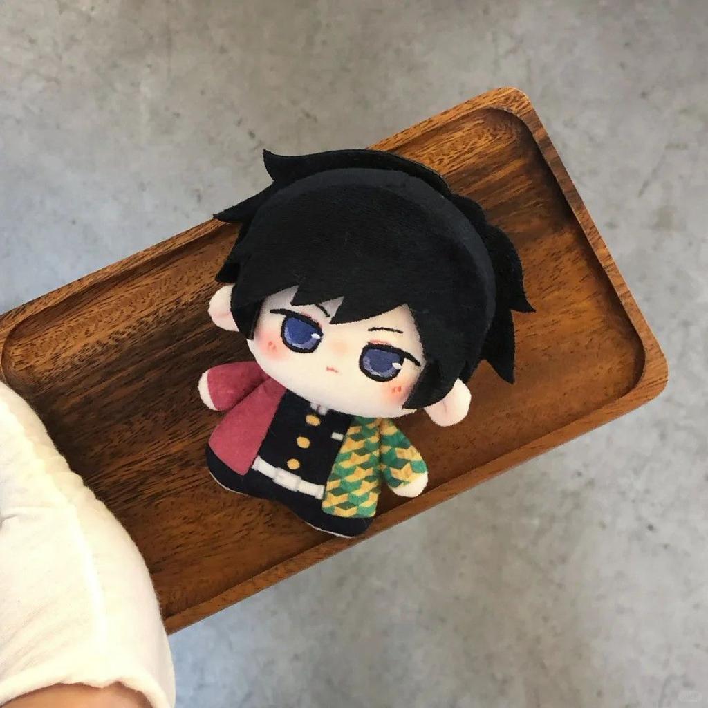 Фигурка Аниме Демон Гию Томиока Мицури Канроджи Доума 10 см Хлопковая Кукла Плюшевая Игрушка Милое Украшение для Рабочего Стола Праздничный Подарок Для Фанатов