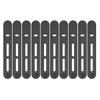 10Pcs Silicone Cable Organizer Line Storge Silicone Cable Ties  Earphone USB Cable Mouse