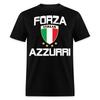 Футболка Forza Italia Azzurri Итальянская Гордость Подарок Футболка с Флагом Италии размер S-6XL
