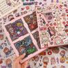 40 шт. ПЭТ с рисунком Мультяшные Стикеры для Скрапбукинга Милые Стикеры DIY Блокнот Кавайные Стикеры Декор Канцелярские Товары