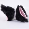 1 Pair Cute Plush Cat Ears Motorcycle Helmet Decoration Helmet Ornaments Headwear Stickers Moto Styling Decoration Accessories