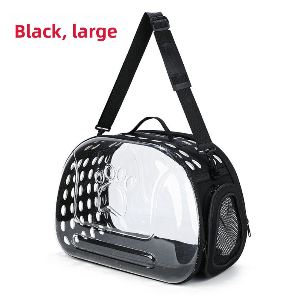 Foldable Cat Carrier Transparent Pet Carrier Portable Transparent Bag Kitten Capsule