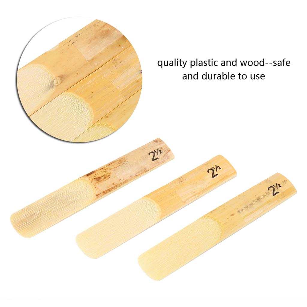 10 шт. Пластиковые 2,5-дюймовые трости для сопрано-саксофона, запасные части для ремонта тростей, аксессуары для ремонта