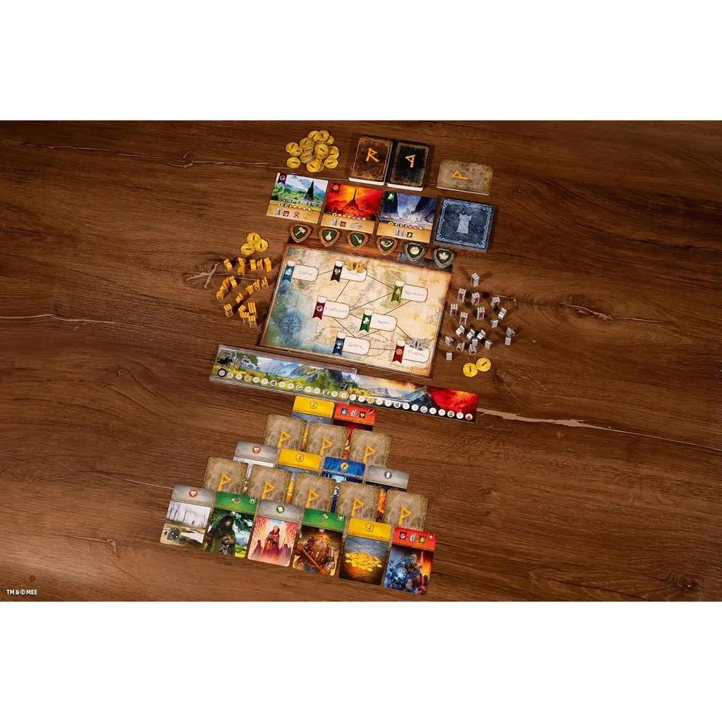 The Lord of the Rings Duel for Middle-Earth Board Game Strategy Games 30 Minutes Playing Time