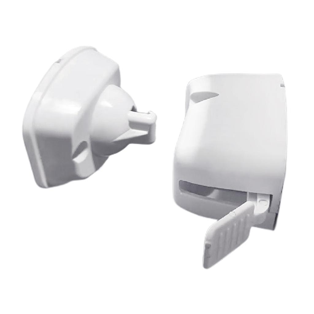 Зажимы для отделения багажной двери автофургона Пластиковый держатель защелки для дверного замка Грузовой автофургон Прицеп Караван Автодома Остановка входа