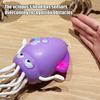 Electric Dancing Octopus Toy with LED Lights Music Obstacle Avoidance Octopus Toy Toddlers Boys Girls Rechargeable Interactive Crawling Octopus Toy