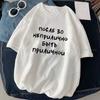 Русские Надписи Буква Женская Хлопковая Футболка Топы Летняя Мода Винтажная Повседневная Крутая Женская Мужская Футболка Для Поездок на Работу Ropa Mujer