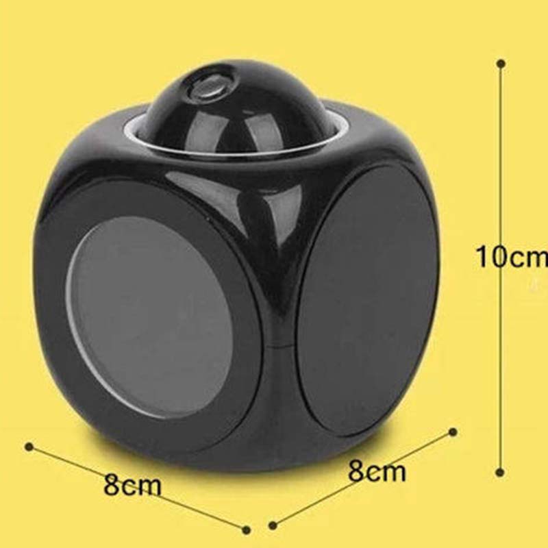 1 шт., многофункциональный будильник, проекционный светодиодный дисплей, цифровой будильник, говорящий голос, термометр, повтор, многофункциональный