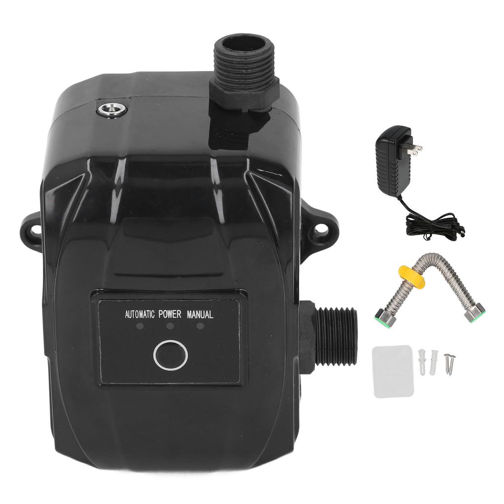 Насос повышения давления воды 25 м, напор 35 л/мин, тихий насос повышения давления с постоянным магнитом для дома