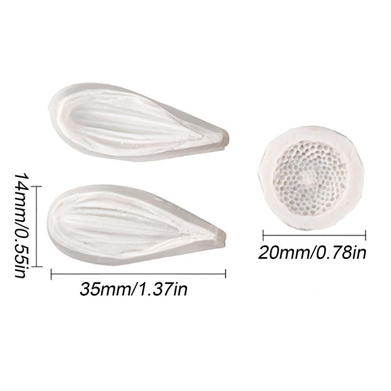 3 шт. Дейзи дикая хризантема силиконовая форма для выпечки торта сахарный ремесло шоколадный кекс инструменты из смолы инструменты для украшения помадки