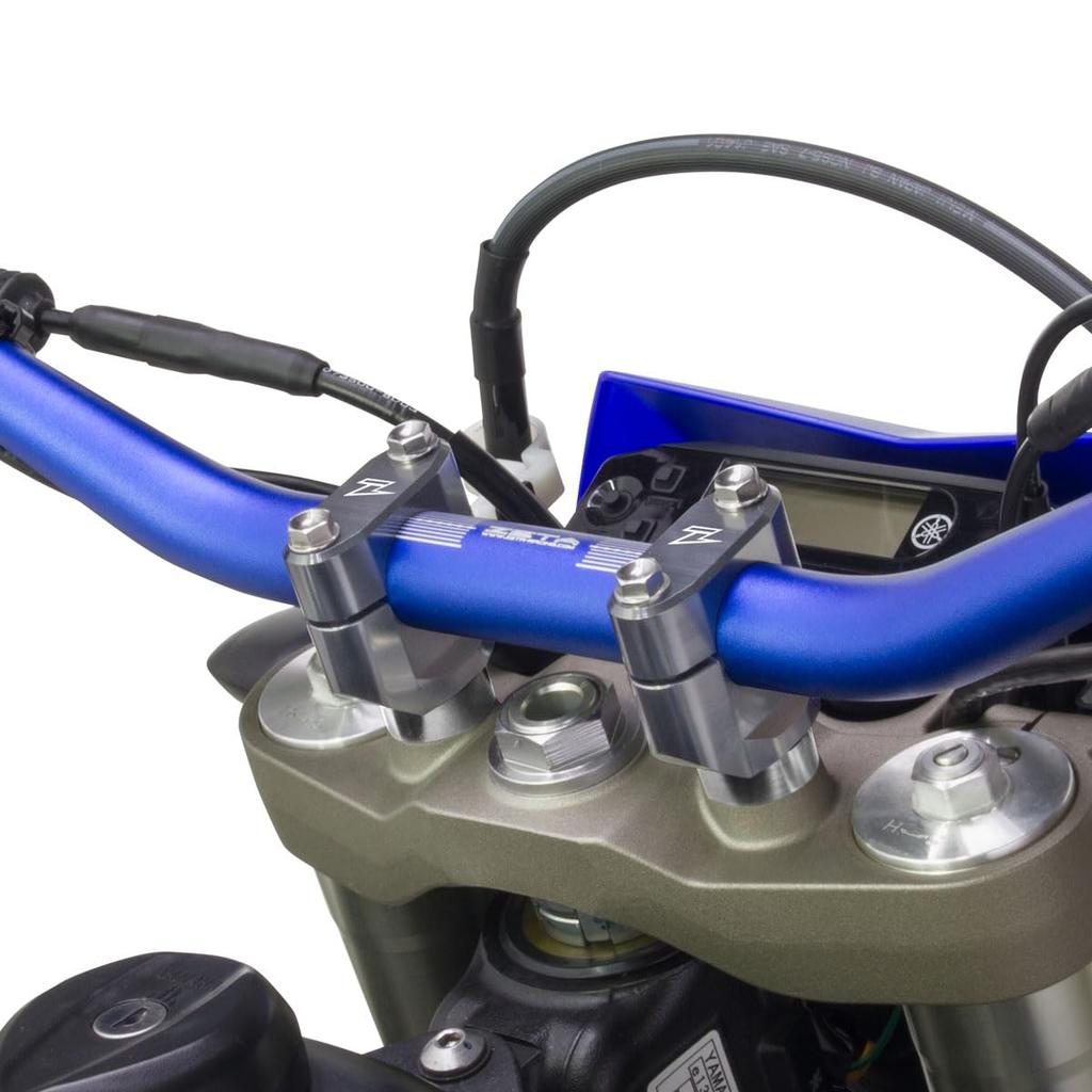 ZETA Racing Комплект зажимов CR/CRF, KX/KXF, RMZ RX2, Переходник диаметра зажима руля (0,9 дюйма