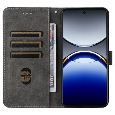 Для Oppo Find X8 Pro 5G Чехол-кошелек Блокировка RFID Чехол из ПУ кожи Подставка Вид