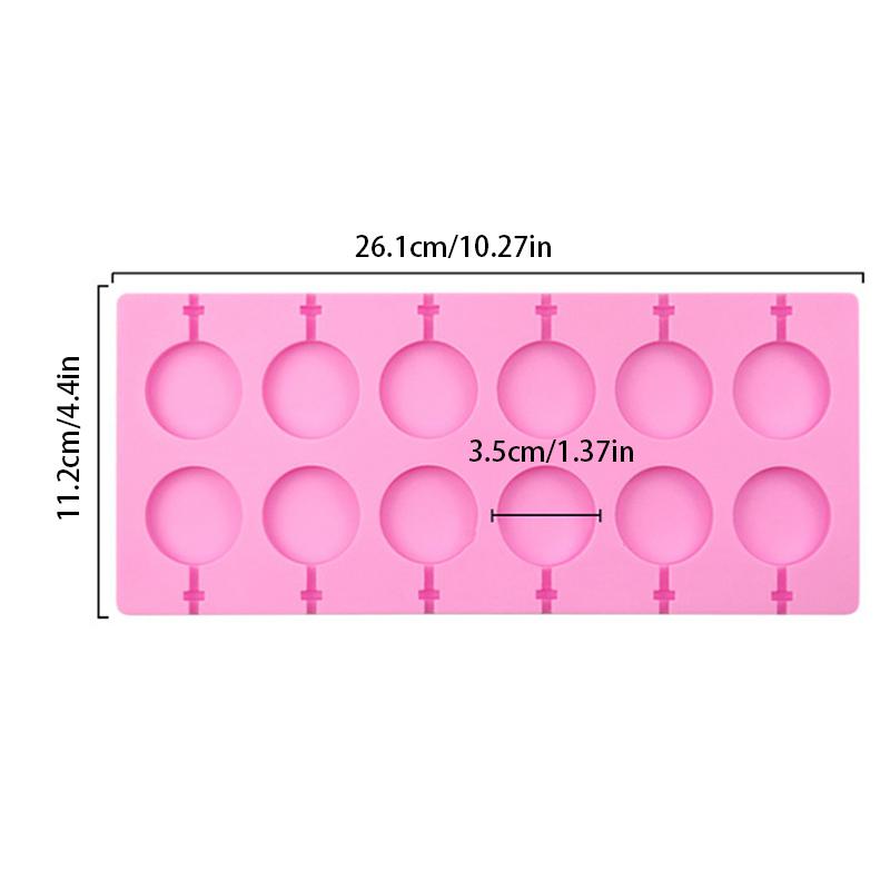 1 упаковка силиконовых форм для леденцов, форма для шоколадного печенья и конфет