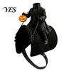 Cute Dog Clothes for Party Headless Horseman Cat Costume, Halloween 3D Funny Rider Pet Outfit with Pumpkin Comfortable Costume Accessory Lantern,