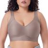 Plus Size Bra for Women Seamless Push Up Bras Comfortable Wireless Ladies Bralette Big Size Active Brassiere Sexy Underwear Mto6XL