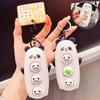 DIY Crafts Panda Face Changer Кукла Panda Panda Panda мультфильм Брелок Креативная игрушка для изменения лица Студент