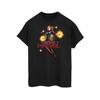 Womens/Ladies Captain Marvel Carol Danvers Cotton Boyfriend T-Shirt