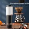 Портативная электрическая кофемолка с зарядкой от USB для использования на открытом воздухе