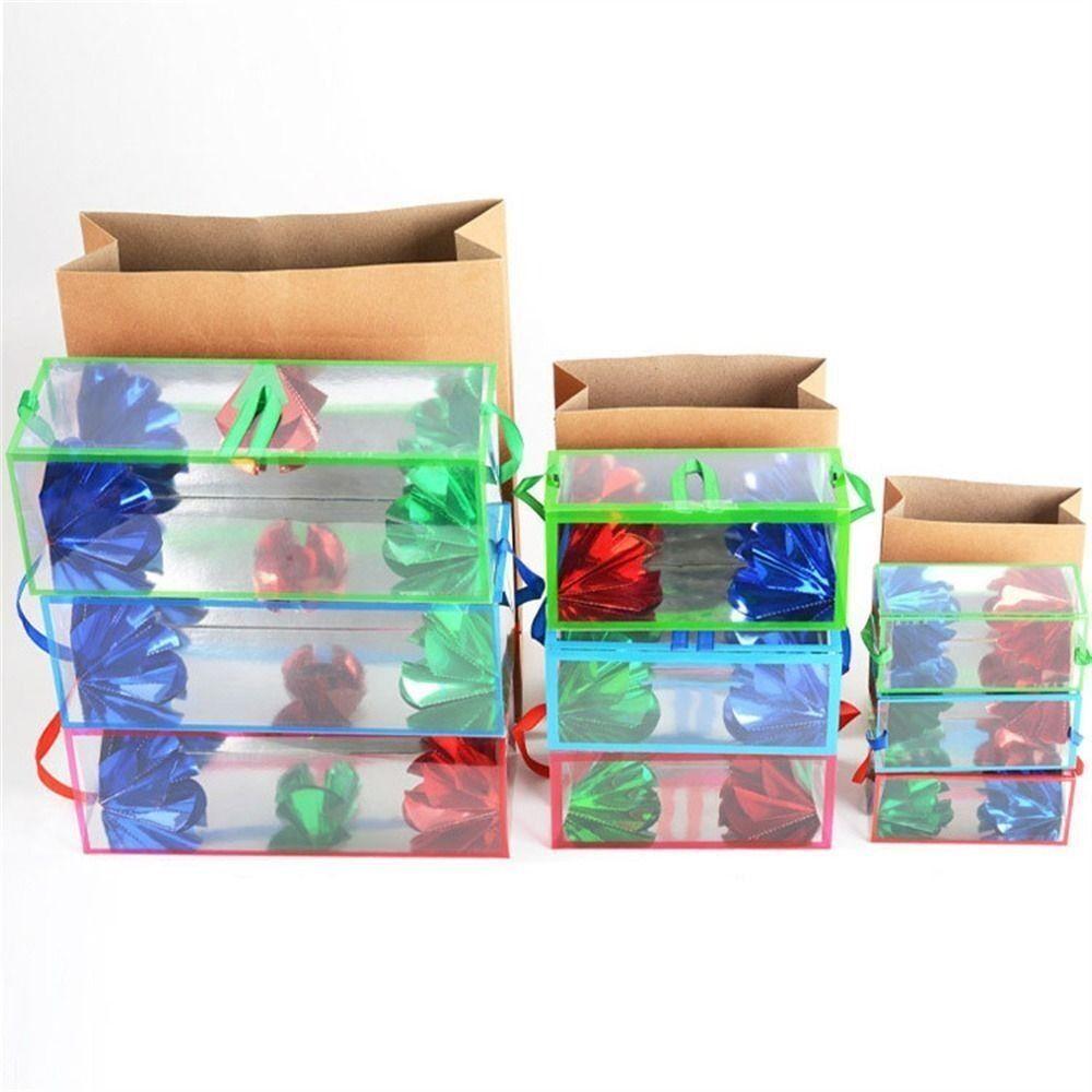 Plastic Magic Tricks Dream Bag Children Gifts Appearing Flower Box Paper Bag Flower Box