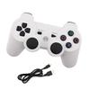Ps3 Dualshock Controller Without Wire Double Vibration 6 Axis(Sixaxis) for PS3 Controller (White)