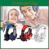 Headset Stereo Gaming For Ps4 Pc Xbox Controller Noise Cancelling Ear Ligh Mic