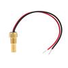 Water Temperature Sensor 12V 24V Car Truck Sensor 50K Head Plug 10MM 1/8 NPT Water Temp Sensor WIth Red And Black Lines
