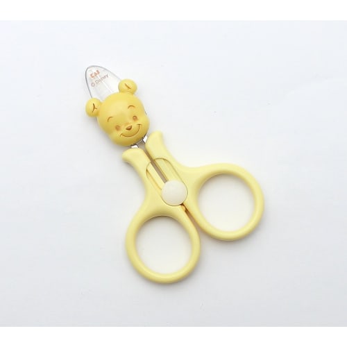 Kai Babypooh Claw Scissors with Pocket Comes with Child Lock for Safety and Security