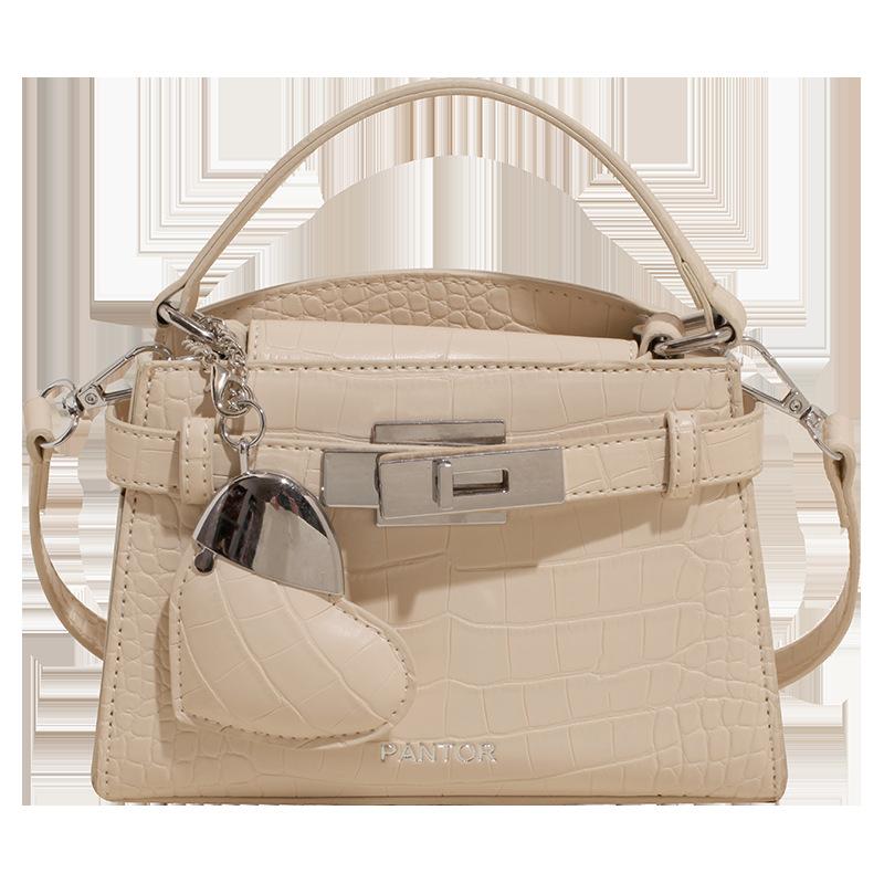 Весенняя Сумка, Женская Сумка на Одно Плечо Crossbody с Подвеской, Высококлассный Стиль, Нишевая Мода для Поездок на Работу, Женская Сумка