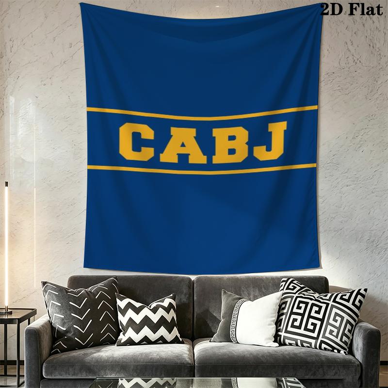 Boca Juniors Wall Tapestry Aesthetic Wall Hanging Printed Fabric Blanket Decorative Tapestries for Bedroom Living Room Home Decor