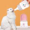 Lightweight Kitten Feeding Bottle Plastic Pet Feeding Bottle New Cat Pacifier Feeder
