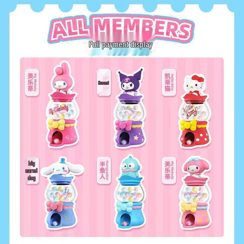 Серия «Романтическая свадьба семьи Sanrio» Милая кукла-фигурка Украшение