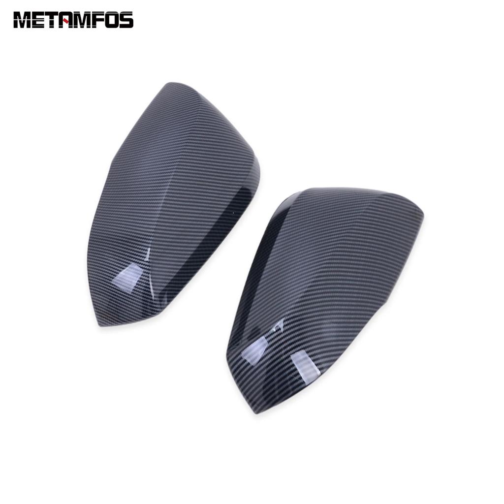 For Toyota Highlander Kluger XU70 -2024 2025 Carbon Fiber Rearview Side Mirror Mirror Cover Trim Protector Car Accessories