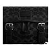 Coach Рюкзак мужской большой Sprint 28 Классический узор Monogram Signature Джинсовый Черный CAJ57-SVBK