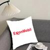 ExxonMobil Cushion Cover Reversible Plush Pillow Cover – For car, sofa, bedroom, perfect as a gift.